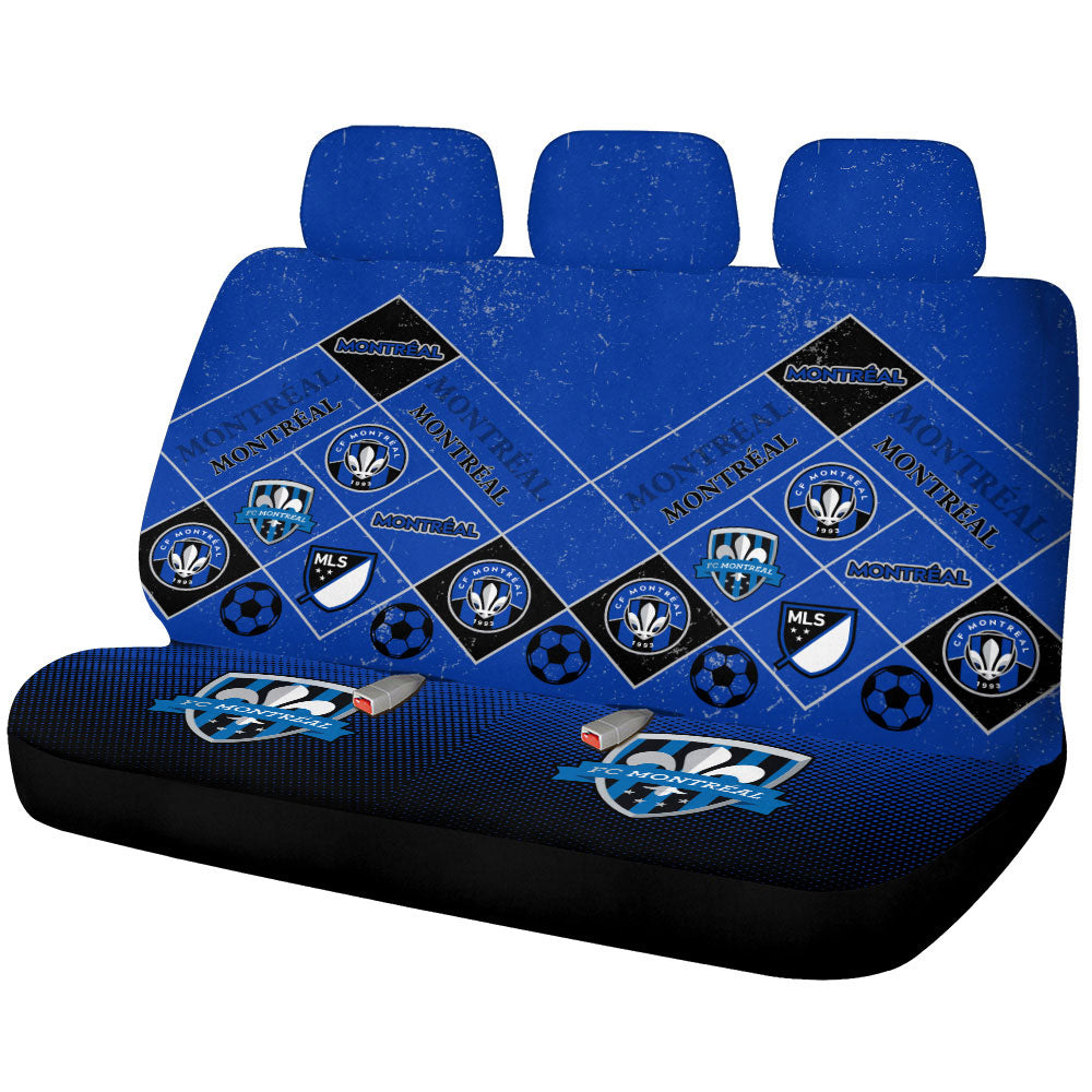 CF Montréal Car Back Seat Covers Sporty Team Collection - Gearcarcover - 1