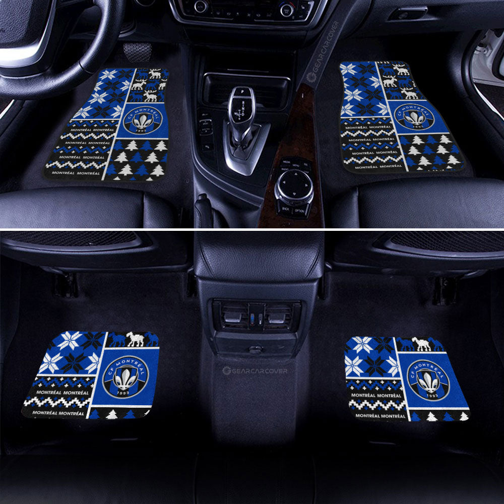CF Montréal Car Floor Mats Custom Ugly Style Car Accessories - Gearcarcover - 2