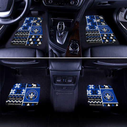 CF Montréal Car Floor Mats Custom Ugly Style Car Accessories - Gearcarcover - 2