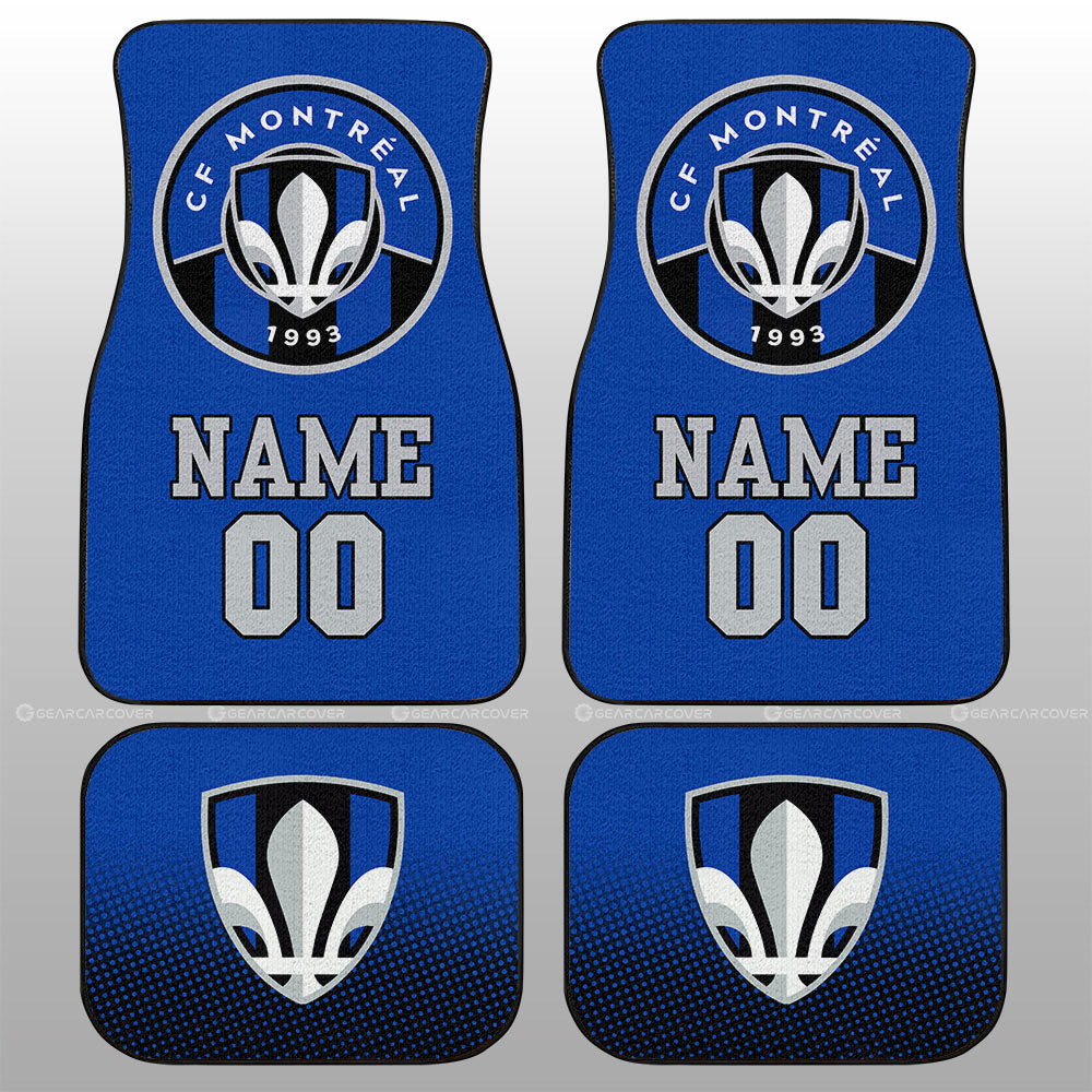 CF Montréal Car Floor Mats Sporty Team Collection - Gearcarcover - 1