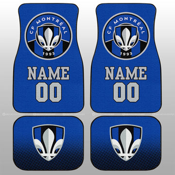 CF Montréal Car Floor Mats Sporty Team Collection - Gearcarcover - 1