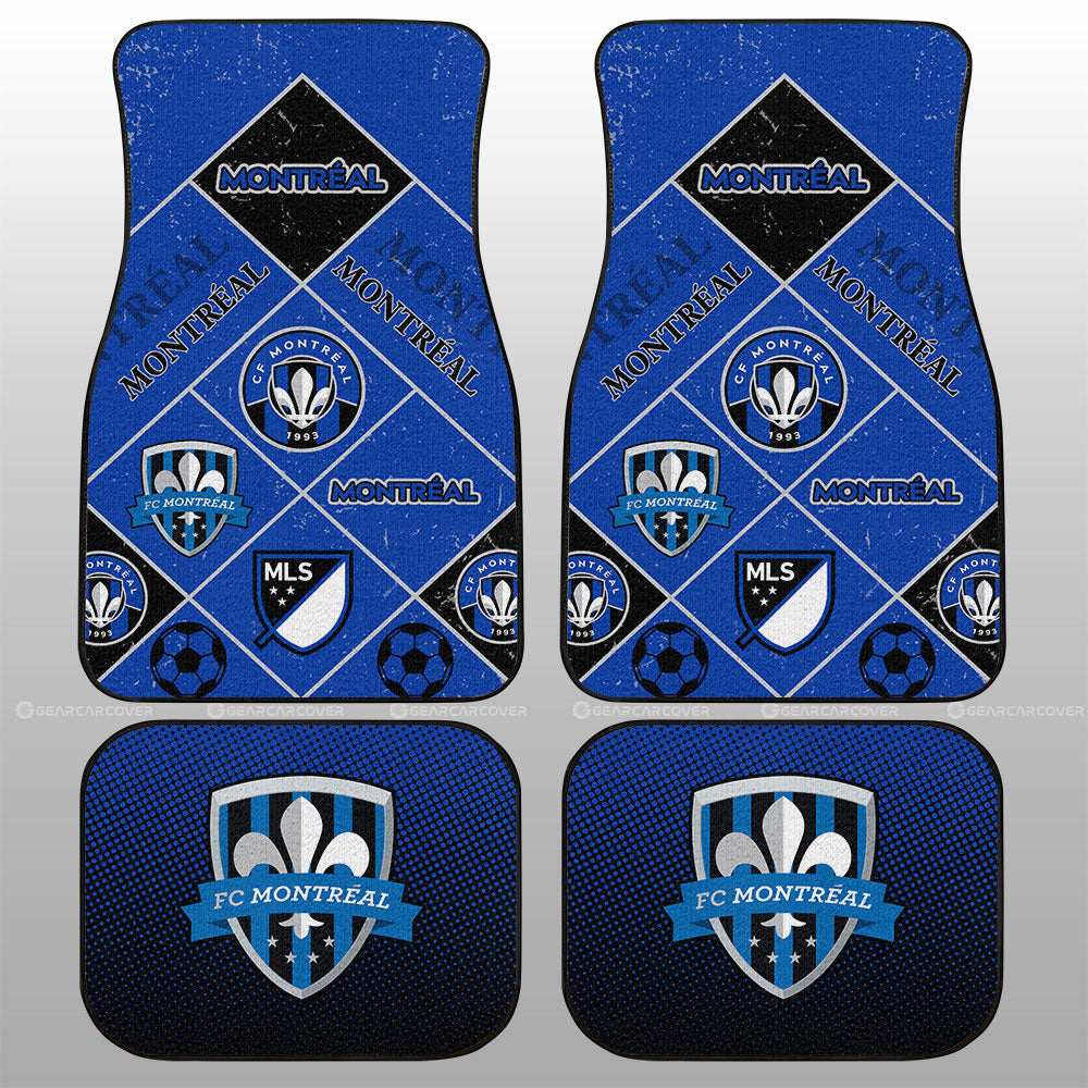 CF Montréal Car Floor Mats Sporty Team Collection - Gearcarcover - 1