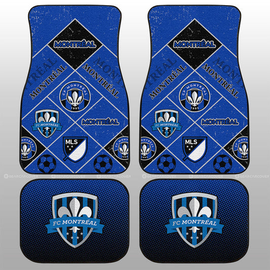 CF Montréal Car Floor Mats Sporty Team Collection - Gearcarcover - 1
