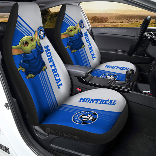 CF Montréal Car Seat Covers Baby Yoda Car Accessories - Gearcarcover - 2