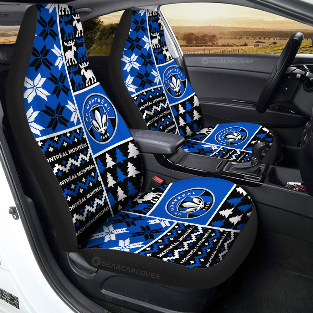 CF Montréal Car Seat Covers Custom Ugly Style Car Accessories - Gearcarcover - 2