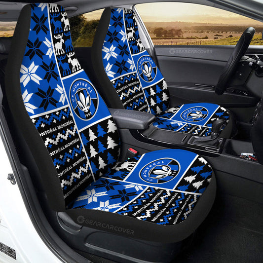 CF Montréal Car Seat Covers Custom Ugly Style Car Accessories - Gearcarcover - 2