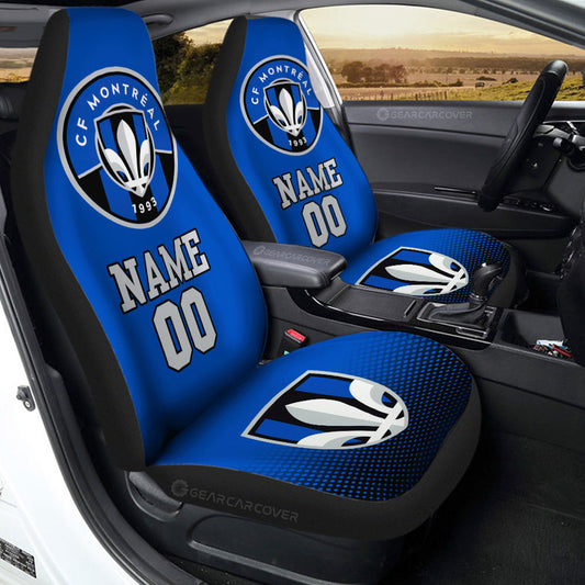 CF Montréal Car Seat Covers Sporty Team Collection - Gearcarcover - 2