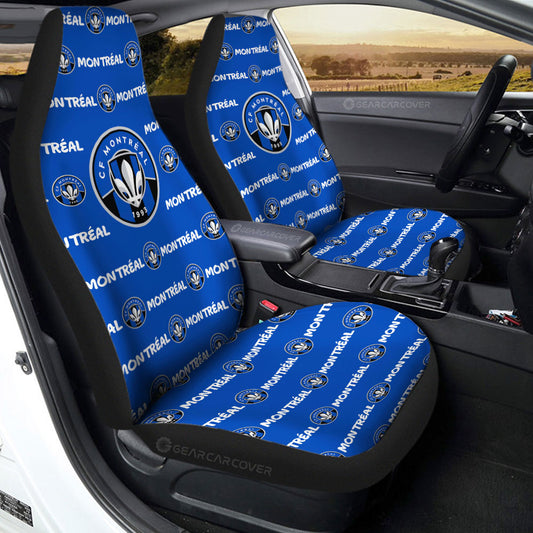 CF Montréal Car Seat Covers Sporty Team Collection - Gearcarcover - 2