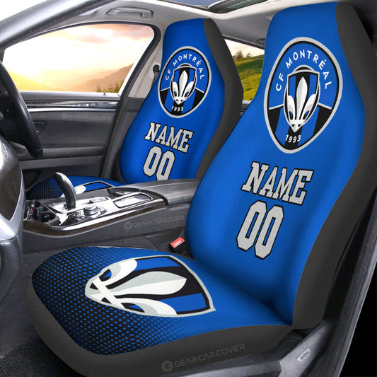 CF Montréal Car Seat Covers Sporty Team Collection - Gearcarcover - 1