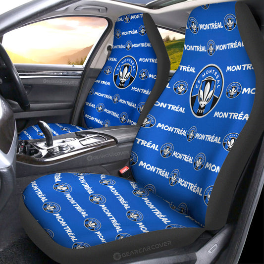 CF Montréal Car Seat Covers Sporty Team Collection - Gearcarcover - 1