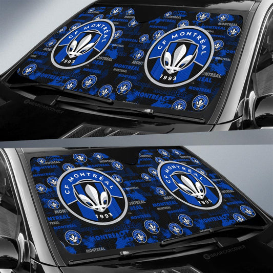CF Montréal Car Sunshade Custom Car Accessories - Gearcarcover - 2