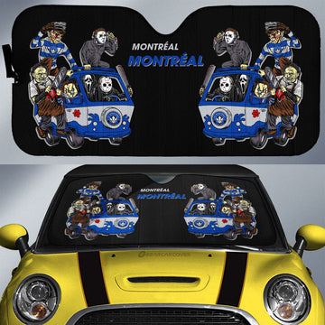 CF Montréal Car Sunshade Custom Car Accessories - Gearcarcover - 1