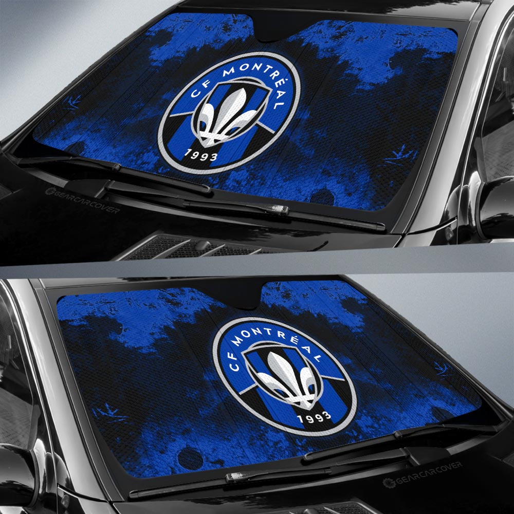 CF Montréal Car Sunshade Custom Car Accessories - Gearcarcover - 2