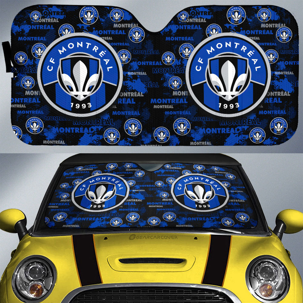 CF Montréal Car Sunshade Custom Car Accessories - Gearcarcover - 1