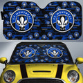 CF Montréal Car Sunshade Custom Car Accessories - Gearcarcover - 1