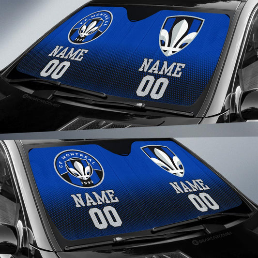 CF Montréal Car Sunshade Sporty Team Collection - Gearcarcover - 2