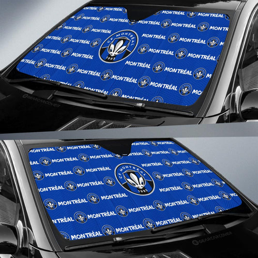 CF Montréal Car Sunshade Sporty Team Collection - Gearcarcover - 2