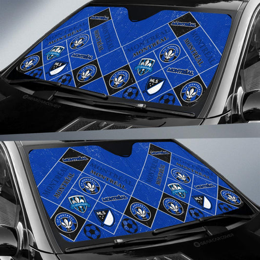 CF Montréal Car Sunshade Sporty Team Collection - Gearcarcover - 2
