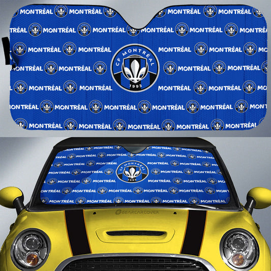 CF Montréal Car Sunshade Sporty Team Collection - Gearcarcover - 1