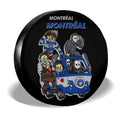 CF Montréal Spare Tire Covers Horror Characters Car Accessories - Gearcarcover - 3