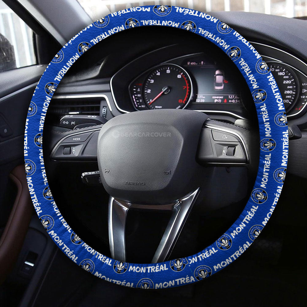 CF Montréal Steering Wheel Cover Sporty Team Collection - Gearcarcover - 4