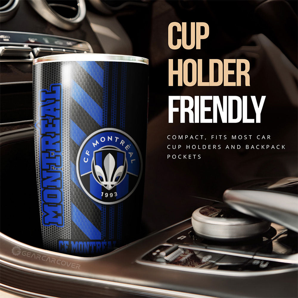 CF Montréal Tumbler Cup Custom Car Accessories - Gearcarcover - 3