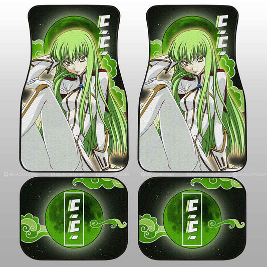 C.C. Car Floor Mats Custom Code Geass Anime Car Accessories - Gearcarcover - 2