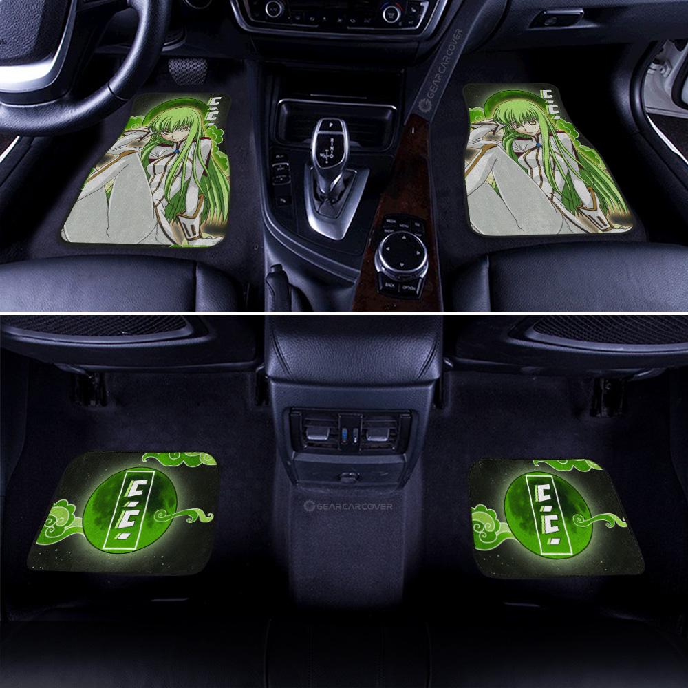 C.C. Car Floor Mats Custom Code Geass Anime Car Accessories - Gearcarcover - 3