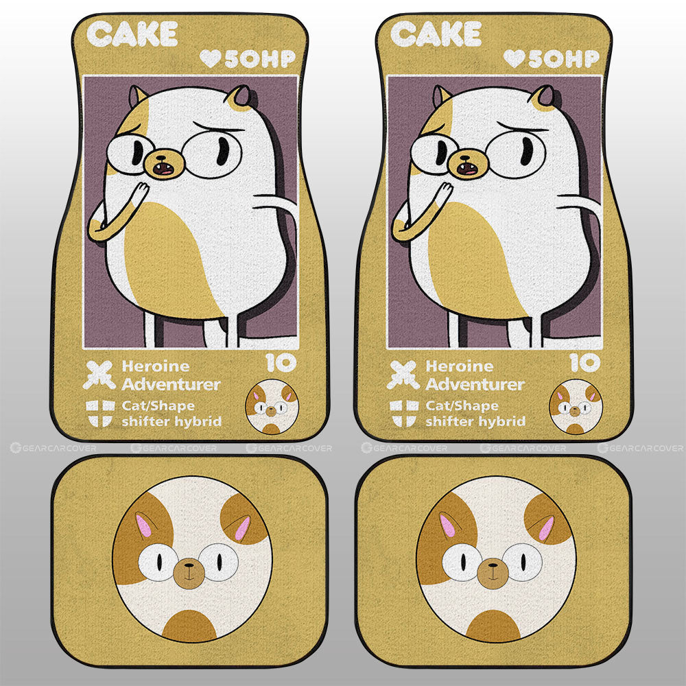 Cake Car Floor Mats Custom Adventure Time Car Accessories - Gearcarcover - 1