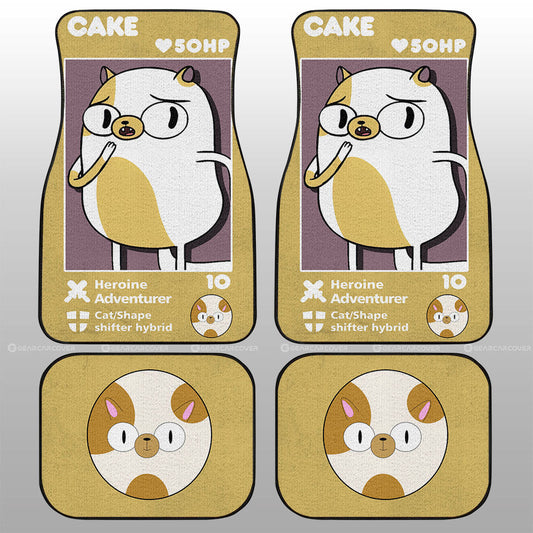 Cake Car Floor Mats Custom Adventure Time Car Accessories - Gearcarcover - 1