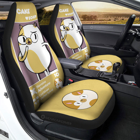 Cake Car Seat Covers Custom Adventure Time Car Accessories - Gearcarcover - 2