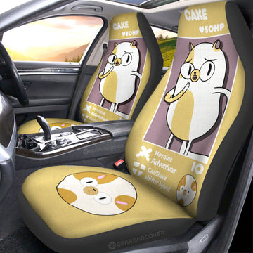 Cake Car Seat Covers Custom Adventure Time Car Accessories - Gearcarcover - 1