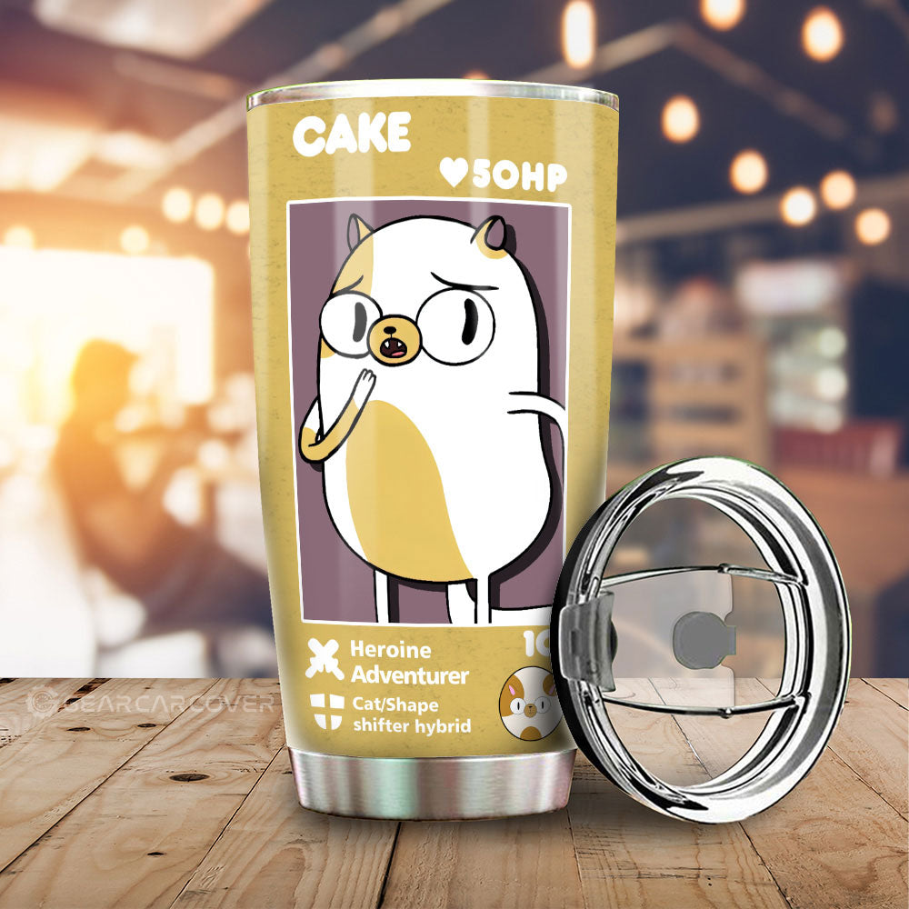 Cake Tumbler Cup Custom Adventure Time Car Accessories - Gearcarcover - 1
