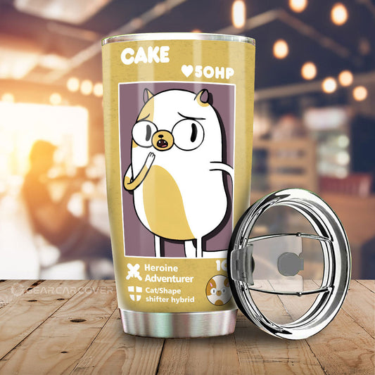 Cake Tumbler Cup Custom Adventure Time Car Accessories - Gearcarcover - 1