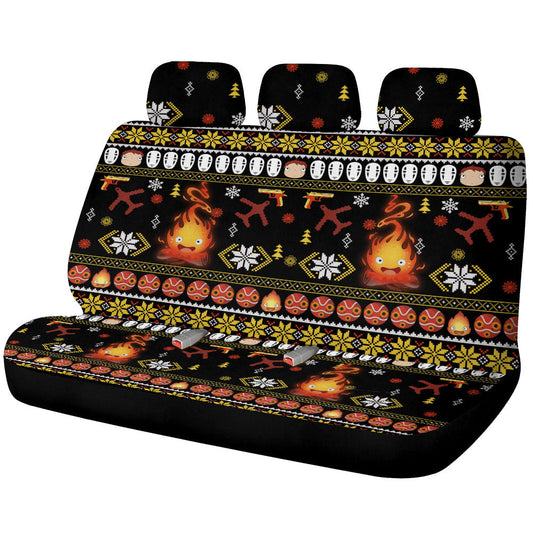 Calcifer Car Back Seat Covers Custom Car Accessories - Gearcarcover - 1