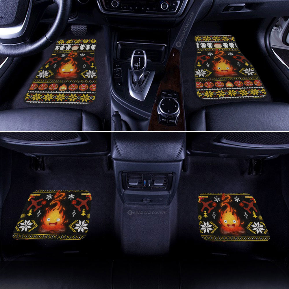 Calcifer Car Floor Mats Custom Car Accessories - Gearcarcover - 2