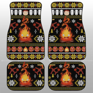 Calcifer Car Floor Mats Custom Car Accessories - Gearcarcover - 1