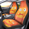 Calcifer Car Seat Covers Custom Howl's Moving Castle Car Accessories - Gearcarcover - 1