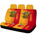 Calgary Flames Car Back Seat Covers Custom Car Accessories - Gearcarcover - 1