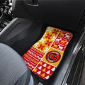 Calgary Flames Car Floor Mats Custom Ugly Style Car Accessories - Gearcarcover - 3