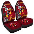 Calgary Flames Car Seat Covers Custom Car Accessories - Gearcarcover - 3