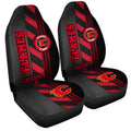 Calgary Flames Car Seat Covers Custom Car Accessories - Gearcarcover - 3