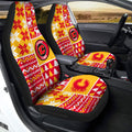 Calgary Flames Car Seat Covers Custom Ugly Style Car Accessories - Gearcarcover - 2
