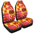 Calgary Flames Car Seat Covers Custom Ugly Style Car Accessories - Gearcarcover - 3