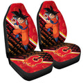 Calgary Flames Car Seat Covers Goku Car Decorations For Fans - Gearcarcover - 3