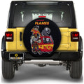 Calgary Flames Spare Tire Covers Horror Characters Car Accessories - Gearcarcover - 1