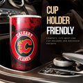 Calgary Flames Tumbler Cup Custom Car Accessories - Gearcarcover - 3