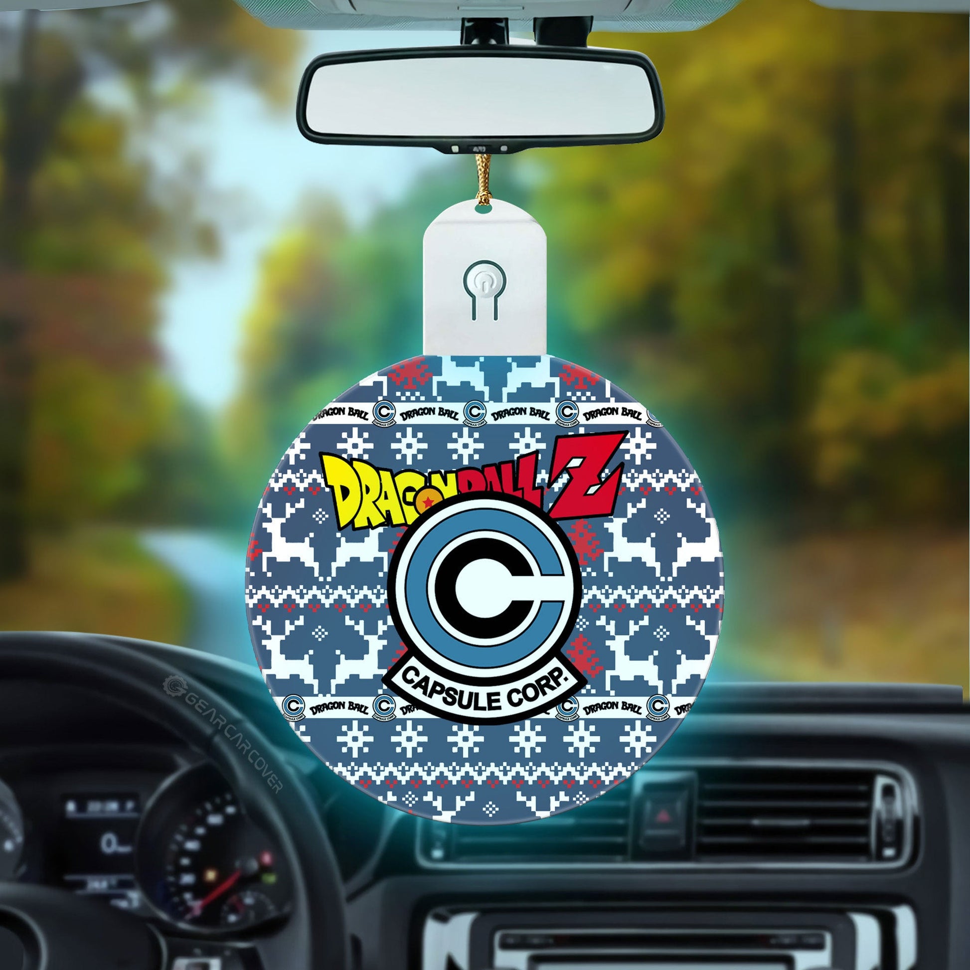 Capsule Corp Logo Led Ornament Custom Car Decorations - Gearcarcover - 3