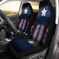 Captain America Uniform Car Seat Covers Custom Car Accessories - Gearcarcover - 2