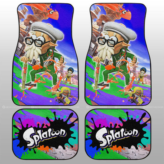 Captain Craig Cuttlefish Splatoon Car Floor Mats Custom Car Accessories - Gearcarcover - 1